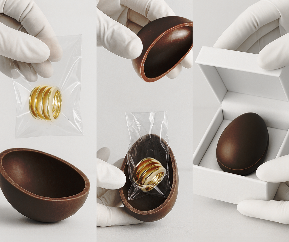 La Dulce Tradición del “Huevo de Chocolate con Joya”