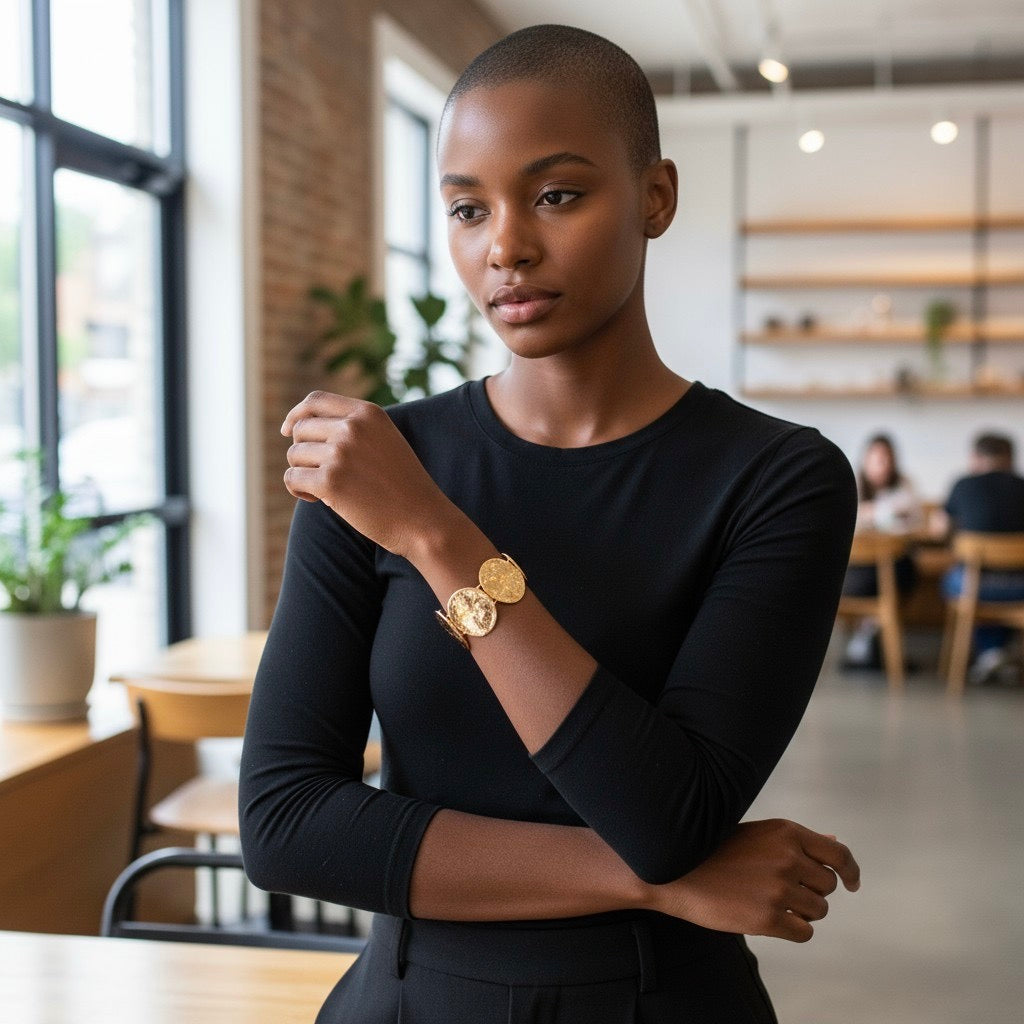 Pulsera en oro BA2G de la colección Abril 