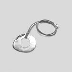 Collar CA3 en plata de la colección Abril cordón azul