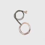 Collar en oro con cordón CC7G de la colección Candela