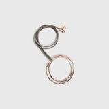 Collar en oro con cordón CC7G de la colección Candela