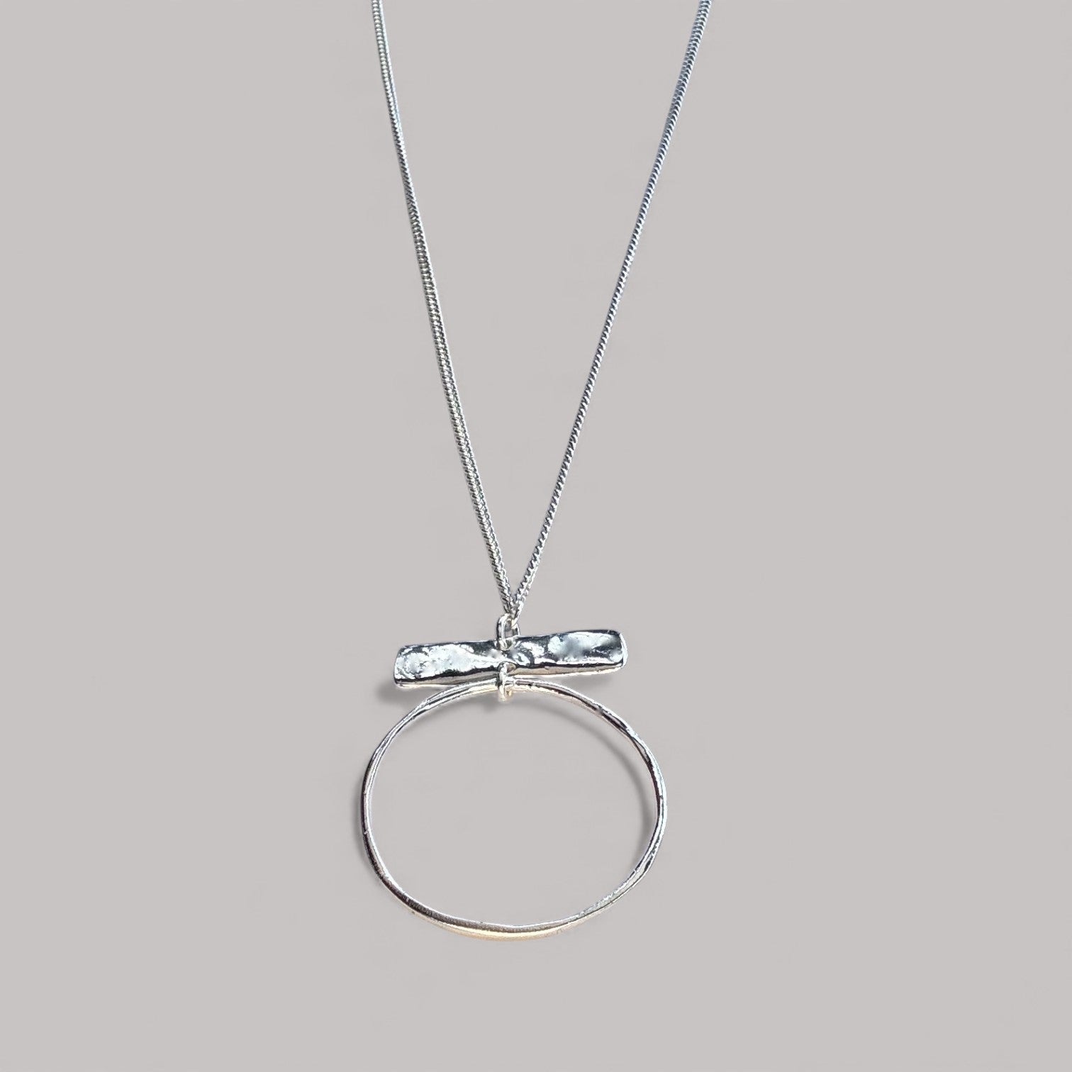 Colgante  CC9 de la colección Candela en plata