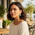 Pendientes de plata PA17 de la colección Abril