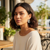 Pendientes de plata PA17 de la colección Abril