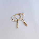 Pendientes de la colección Martina PM11 en oro