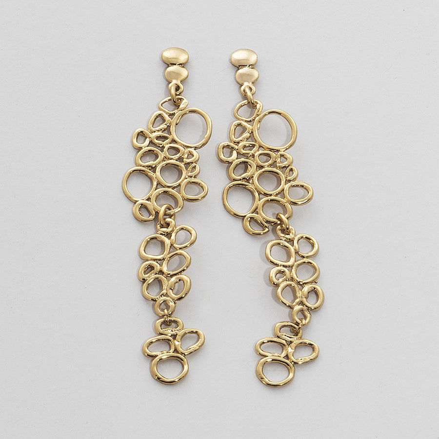 Clara 3 <br /> Earring Plated